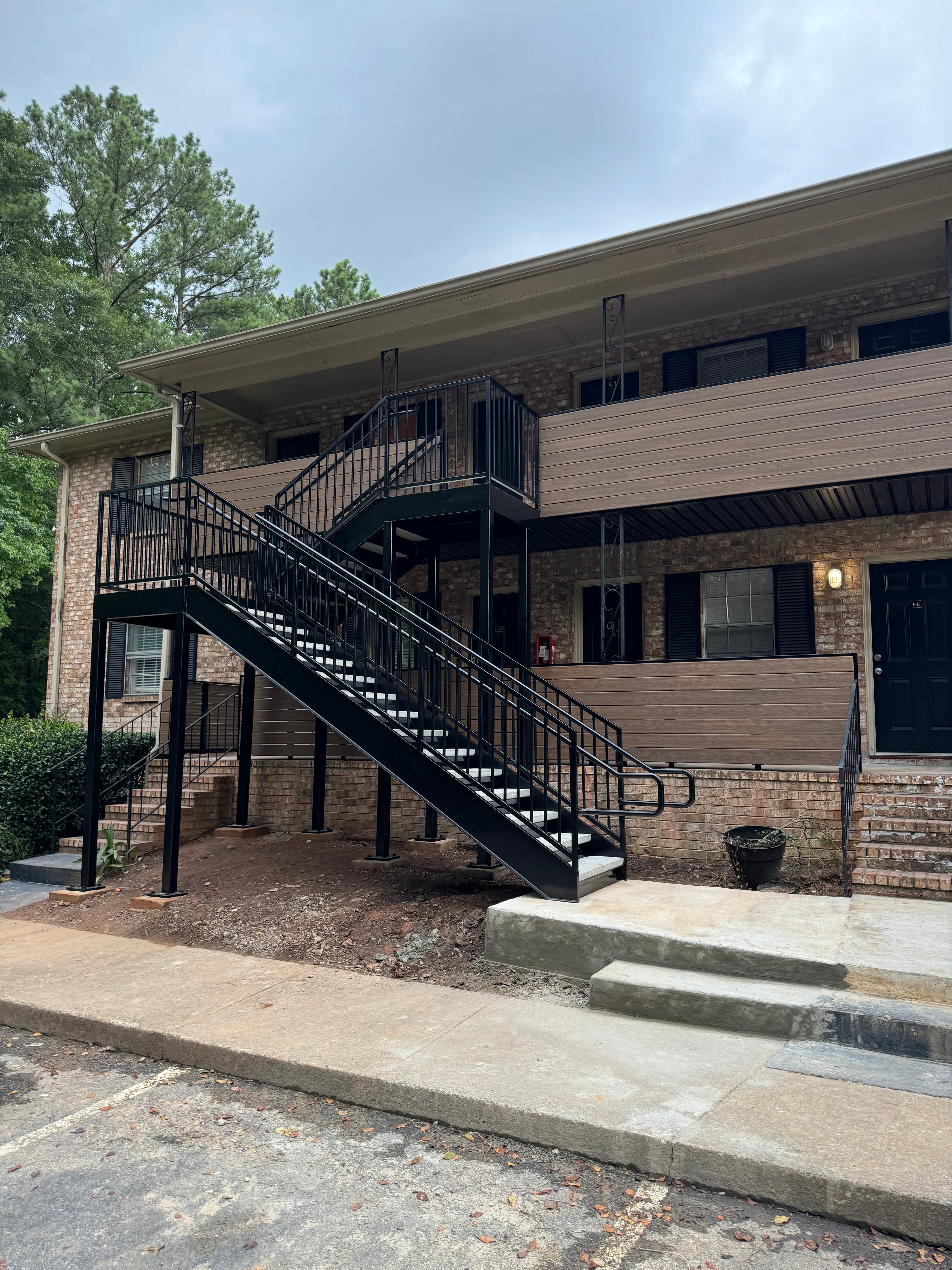 Industrial Exterior Stairs
