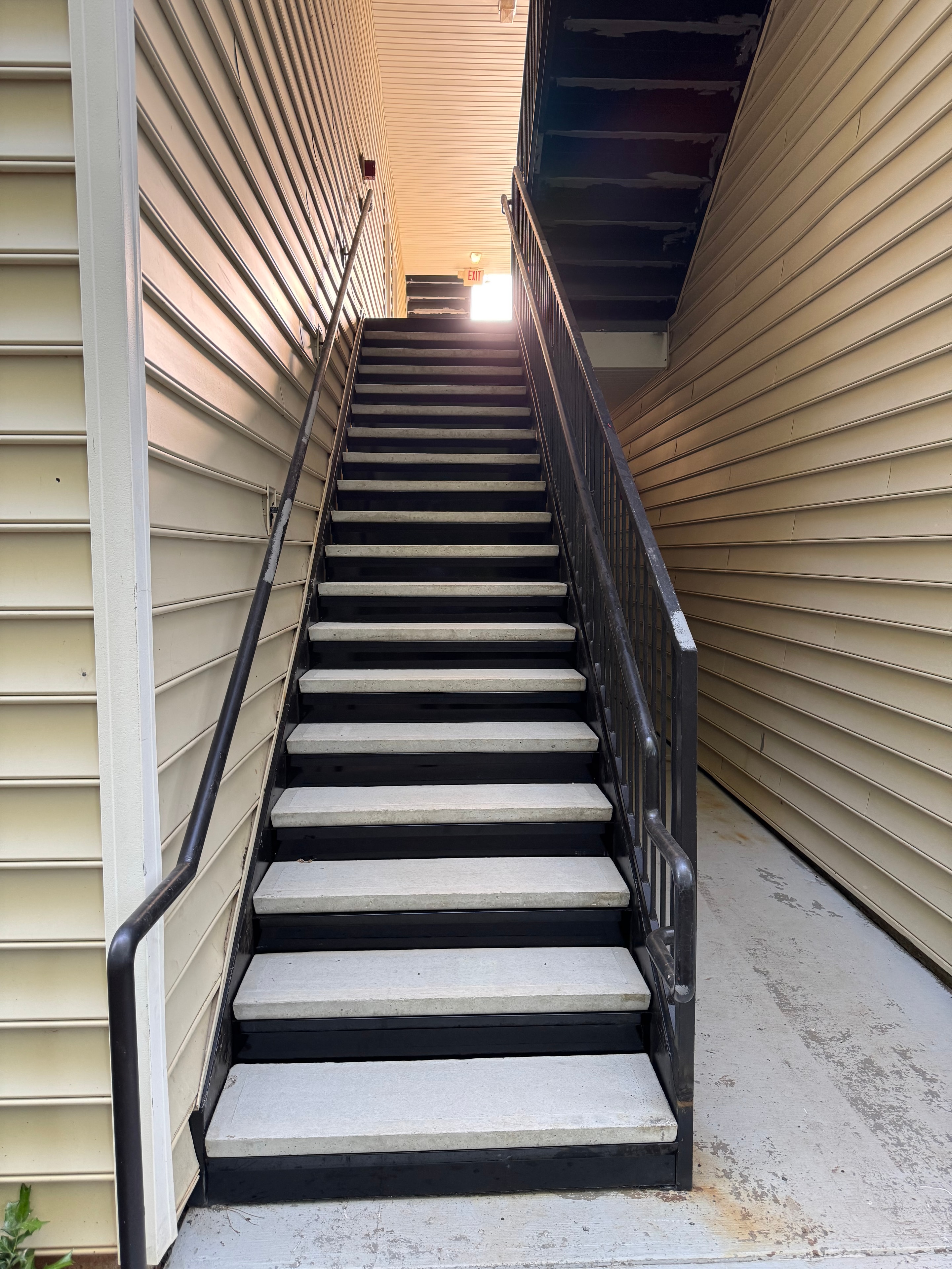 Industrial Steel Stair Structure