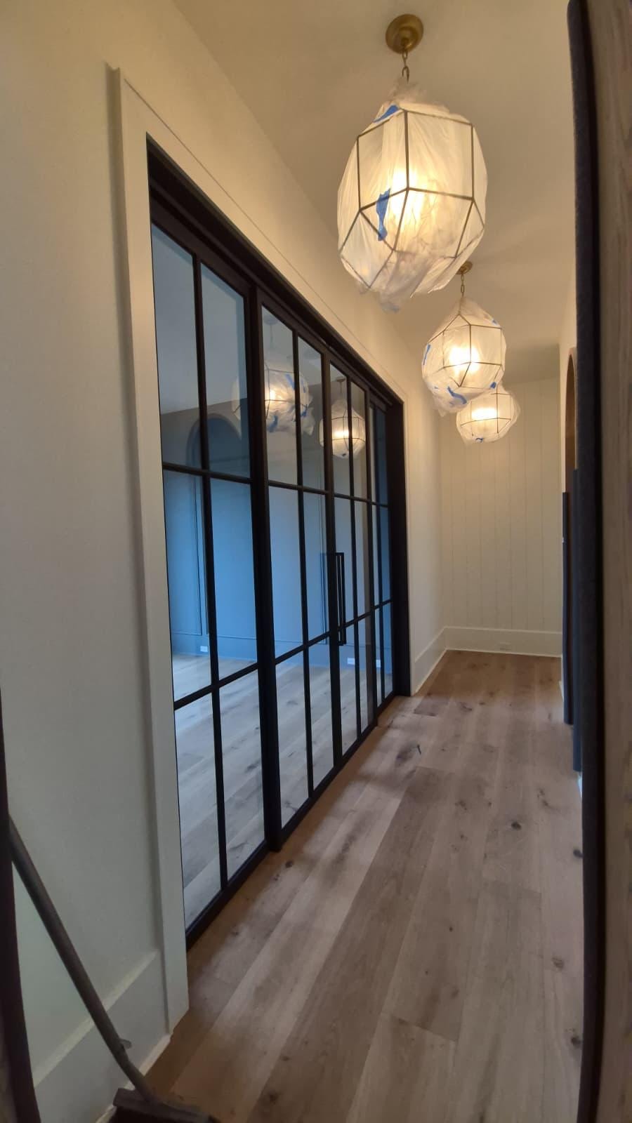Modern Steel Grid Doors