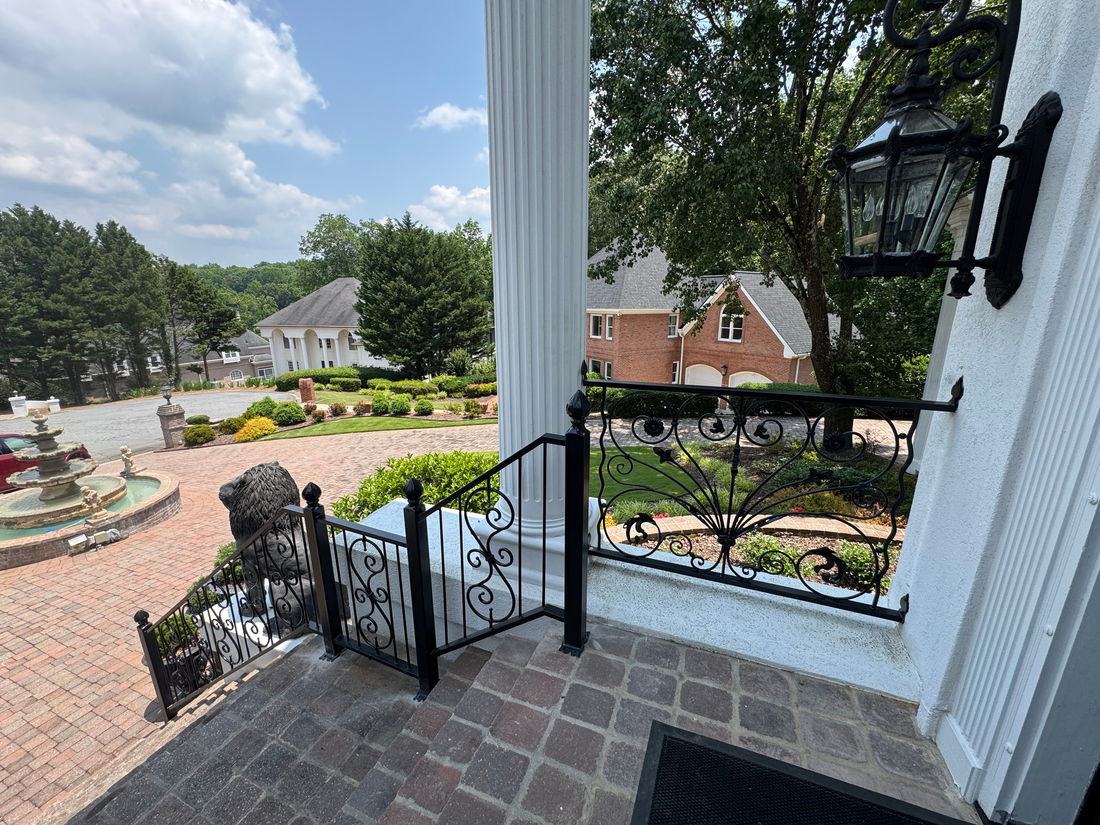 Ornamental Porch Railing