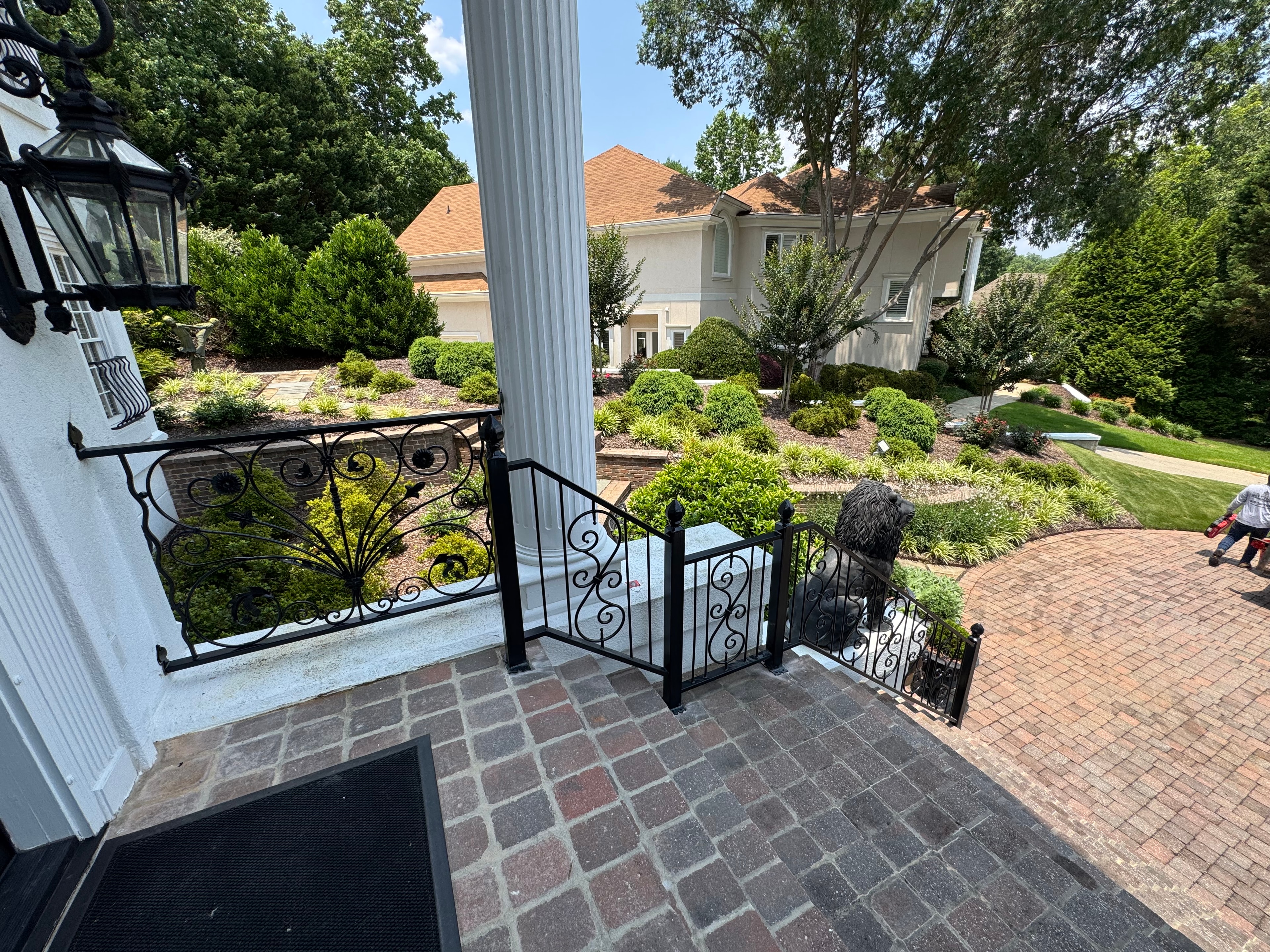 Ornamental Entry Railing