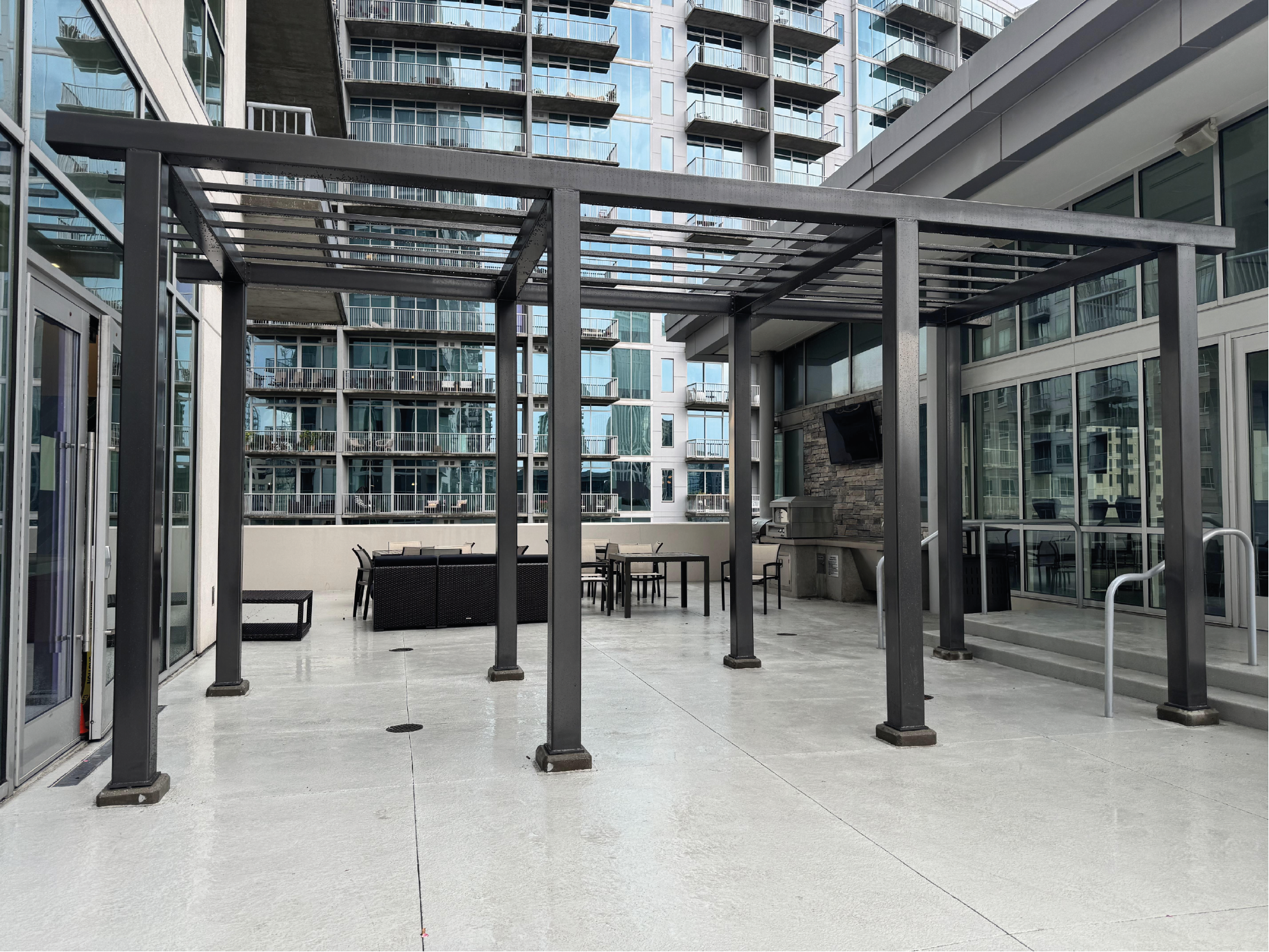 Double Pergola Terrace