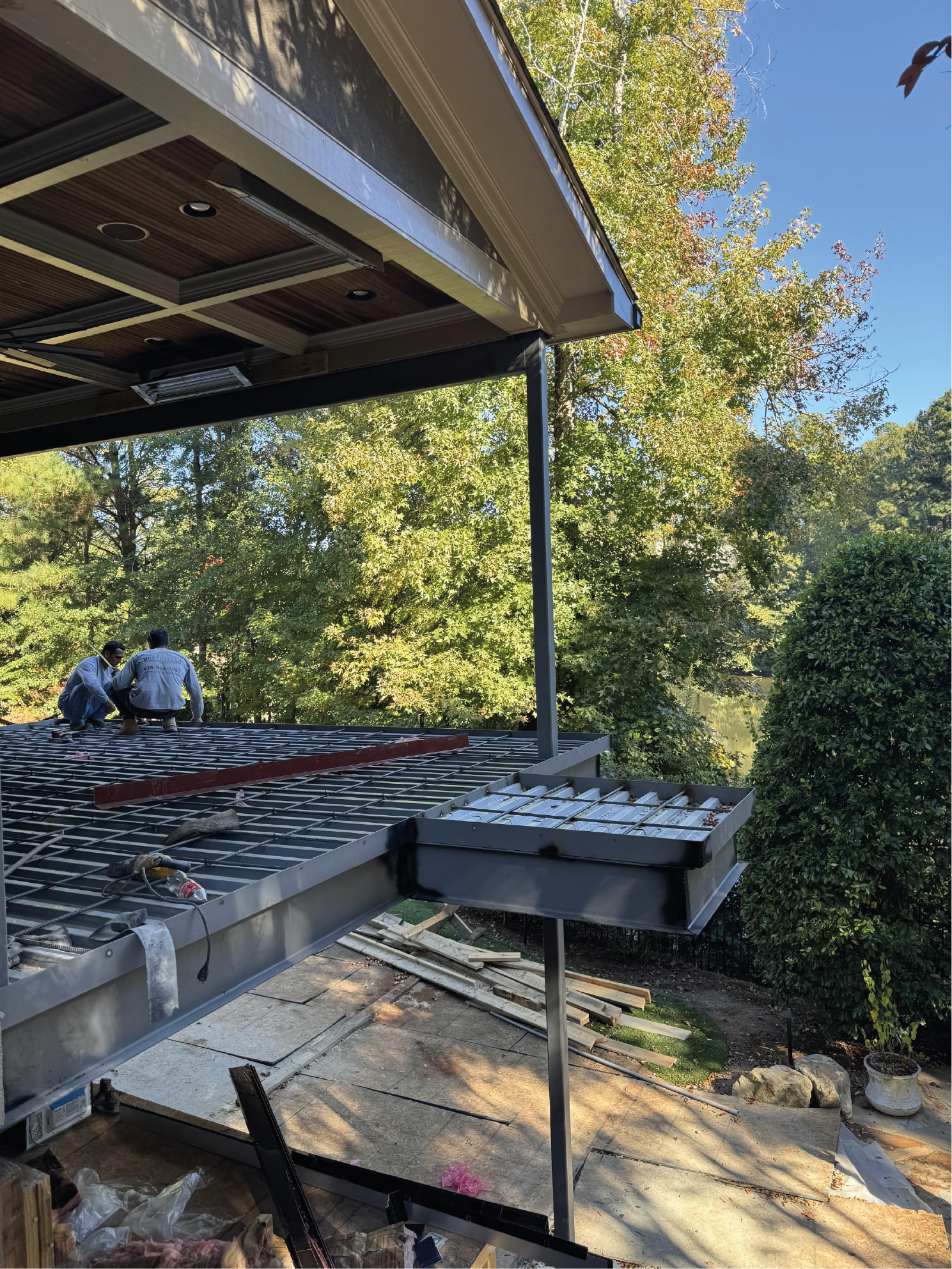 Steel Deck Frame