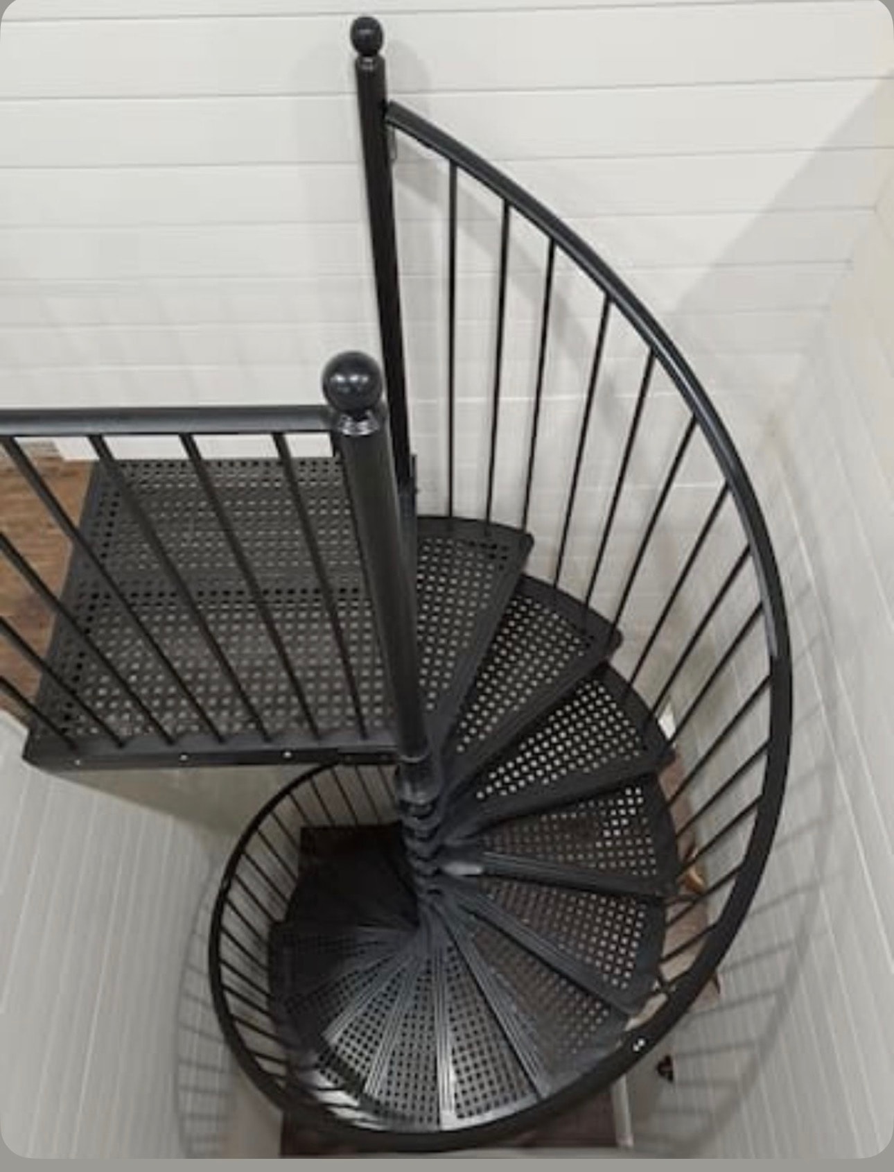 Spiral Staircase Perforated Steps