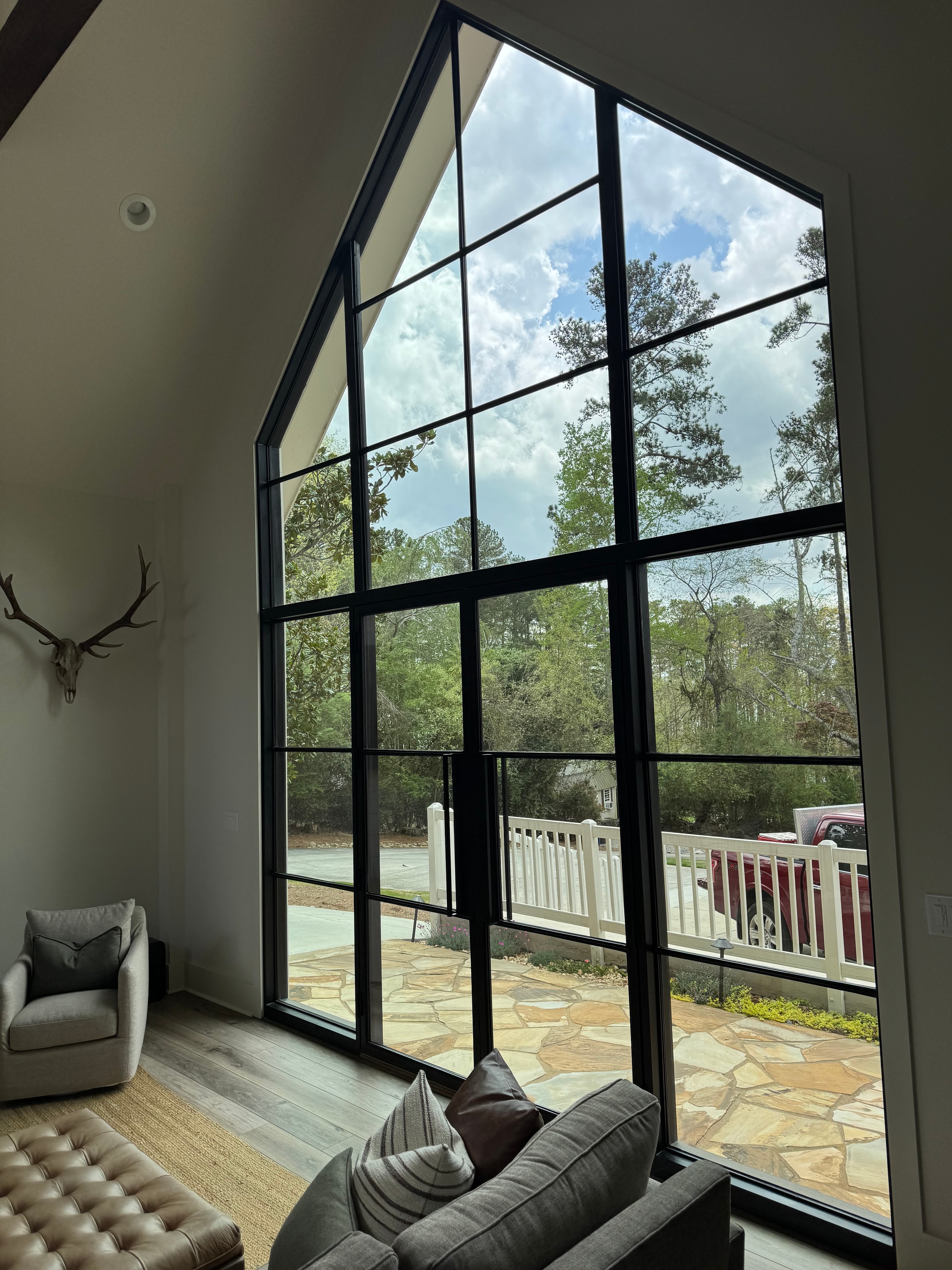 Steel Skylight Installation