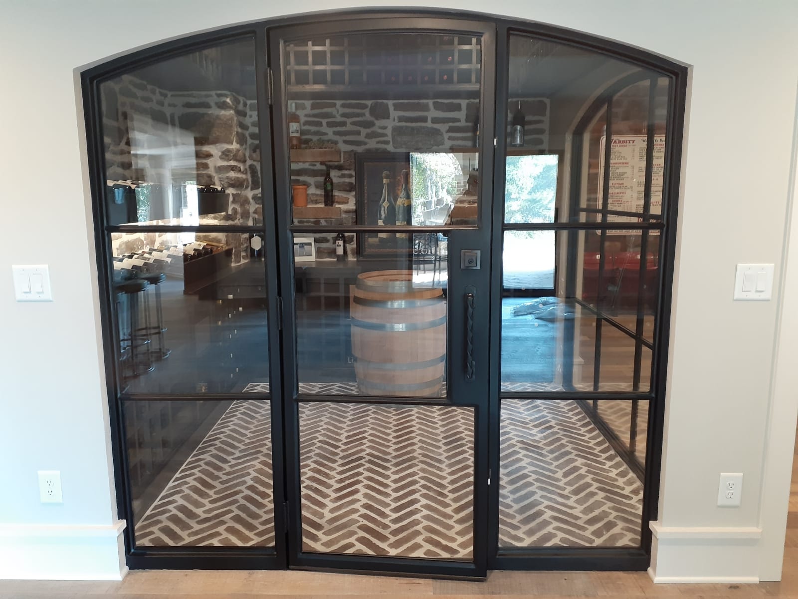 Wine Cellar Arched Entry
